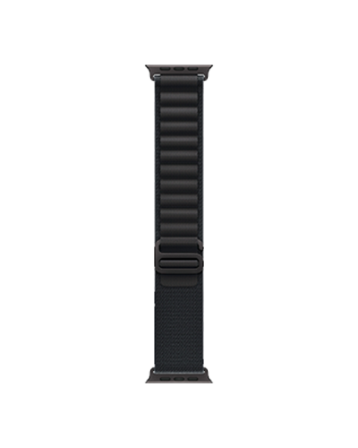 Apple Watch Ultra 3 GPS + Cellular, 49mm Black Titanium Case with Black Alpine Loop - Medium (MF0V4)