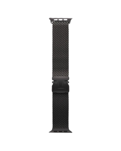 Apple Watch Ultra 3 GPS + Cellular, 49mm Black Titanium Case with Black Titanium Milanese Loop - Small (MF1N4)