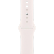 Apple Watch SE 3 GPS, 40mm Starlight Aluminum Case with Starlight Sport Band - S/M (MEH34)