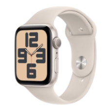 Apple Watch Series 10 GPS 42mm Rose Gold Aluminium Case with Light Blush Sport Band - M/L (MWWJ3)
