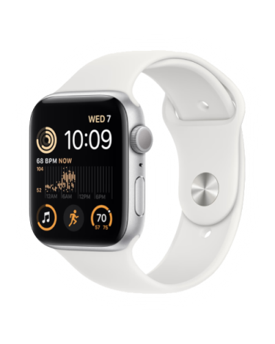 Apple Watch SE 2 40mm Silver Aluminium Case with White Sport Band (MNJV3) бу