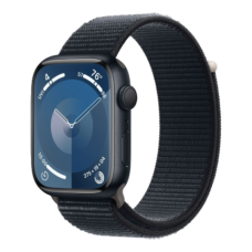 Apple Watch Series 9 GPS 41mm Midnight Aluminum Case with Midnight Sport Loop (MR8Y3)