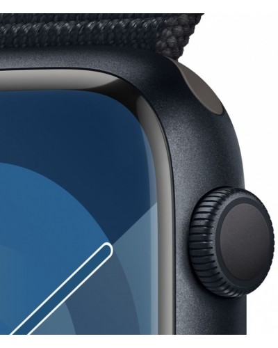 Apple Watch Series 9 GPS 41mm Midnight Aluminum Case with Midnight Sport Loop (MR8Y3)