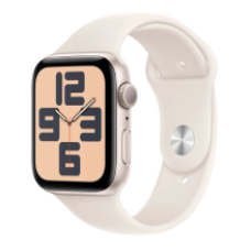 Apple Watch Series 10 GPS 42mm Rose Gold Aluminium Case with Light Blush Sport Band - M/L (MWWJ3)