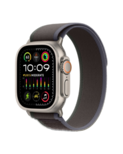 Apple Watch Series 10 GPS 46mm Rose Gold Aluminium Case with Light Blush Sport Band - S/M (MWWT3)