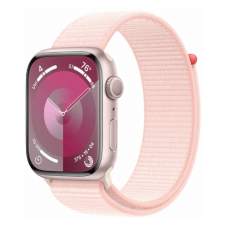Apple Watch Series 9 GPS 45mm Pink Aluminum Case with Light Pink Sport Loop (MR9J3)