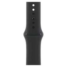 Apple Watch Series 10 GPS 46mm Jet Black Aluminium Case with Black Sport Band - M/L (MWWQ3)