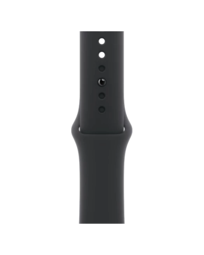 Apple Watch Series 10 GPS 46mm Jet Black Aluminium Case with Black Sport Band - M/L (MWWQ3)