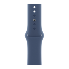 Apple Watch Series 10 GPS 42mm Silver Aluminium Case with Denim Sport Band - S/M (MWWA3)