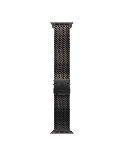 Apple Watch Ultra 2 49mm Black Titanium Case with Black Titanium Milanese Loop (Small) 2024 (MX4W3)