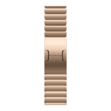 Apple Watch Series 11 42mm Gold Titanium Case with Gold Link Bracelet (MF9M4+MXMC3)