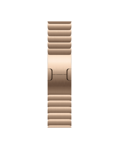 Apple Watch Series 11 42mm Gold Titanium Case with Gold Link Bracelet (MF9M4+MXMC3)