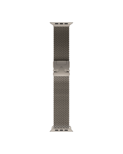 Apple Watch Ultra 2 49mm Natural Titanium Case with Natural Titanium Milanese Loop (Small) 2024 (MX4M3)