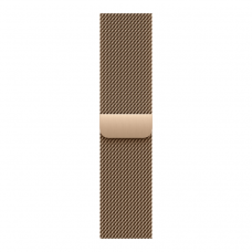 Apple Watch Series 11 42mm Gold Titanium Case with Gold Milanese Loop (MF8Y4)