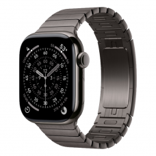 Apple Watch Series 11 42mm Slate Titanium Case with Slate Link Bracelet (MF9K4+MXMD3)