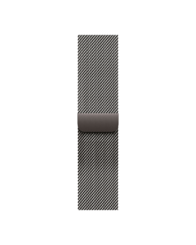 Apple Watch Series 11 42mm Slate Titanium Case with Slate Milanese Loop (MF8U4)