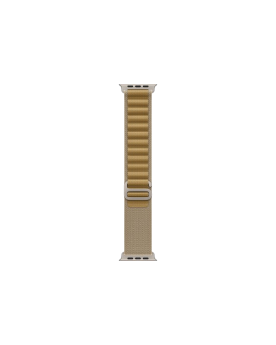 Apple Watch Ultra 2 49mm Natural Titanium Case with Tan Alpine Loop (Small) 2024 (MX4E3)