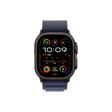 Apple Watch Ultra 2 49mm Black Titanium Case with Navy Alpine Loop (Large) 2024 (MYTF3/ MYPY3)