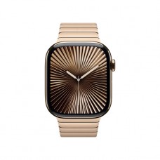 Apple Watch Series 10 42mm Gold Titanium Case w. Gold Link Bracelet (MX0N3+MXMC3)