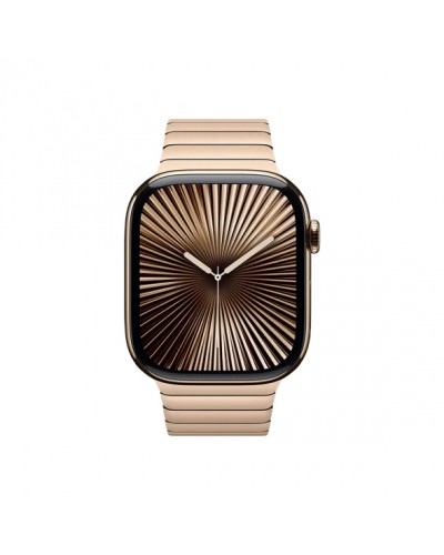 Apple Watch Series 10 42mm Gold Titanium Case w. Gold Link Bracelet (MX0N3+MXMC3)