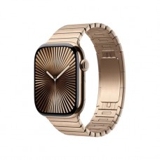 Apple Watch Series 10 42mm Gold Titanium Case w. Gold Link Bracelet (MX0N3+MXMC3)