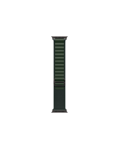 Apple Watch Ultra 2 49mm Black Titanium Case with Dark Green Alpine Loop (Small) 2024 (MX4Q3)