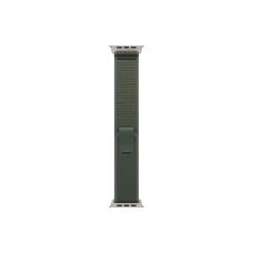 Apple Watch Ultra 2 49mm Natural Titanium Case with Green Trail Loop S/M 2024 (MXTN3)