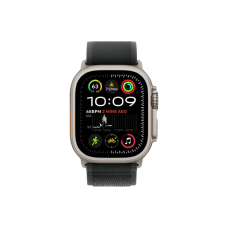 Apple Watch Ultra 2 49mm Natural Titanium Case with Black Trail Loop S/M 2024 (MXTQ3)