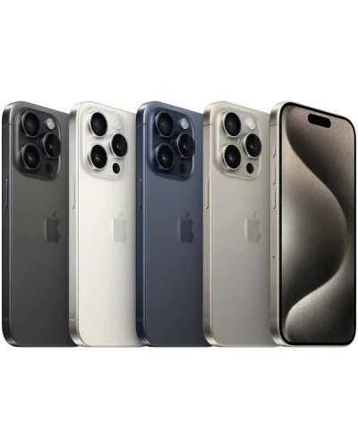 APPLE iPhone 15 Pro 256GB White Titanium (MTV43)
